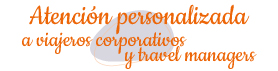 Atención personalizada a viajeros corporativos y travel managers