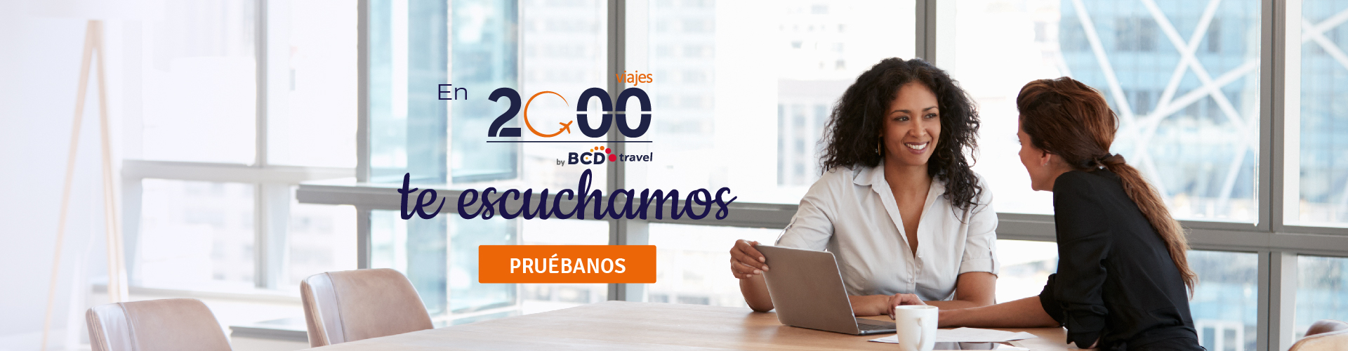 En Viajes 2000 te escuchamos. Pruébanos