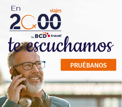 En Viajes 2000 te escuchamos. Pruébanos