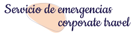 Servicio de emergencias corporate travel